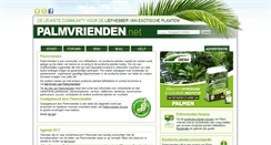 Desktop Screenshot of palmvrienden.net
